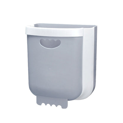 Car Folding Trash Can Household Kitchen Wall-mounted Ashbin