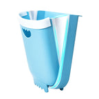 Car Folding Trash Can Household Kitchen Wall-mounted Ashbin