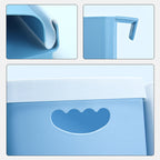 Car Folding Trash Can Household Kitchen Wall-mounted Ashbin