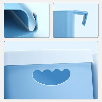 Car Folding Trash Can Household Kitchen Wall-mounted Ashbin