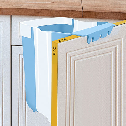 Car Folding Trash Can Household Kitchen Wall-mounted Ashbin