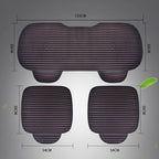 3 in 1 Car Seat Cushion Free Binding Half Inclusive Seat Mat Set, Half Inclusive (Grey), Half Inclusive (Blue), Half Inclusive (Beige), Half Inclusive (Red), Half Inclusive (Black), Half Inclusive (Coffee)