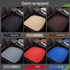 3 in 1 Car Seat Cushion Free Binding Half Inclusive Seat Mat Set, Half Inclusive (Grey), Half Inclusive (Blue), Half Inclusive (Beige), Half Inclusive (Red), Half Inclusive (Black), Half Inclusive (Coffee)