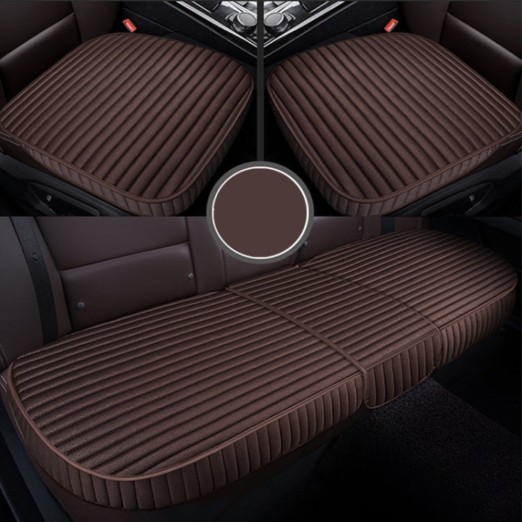 3 in 1 Car Seat Cushion Free Binding All Inclusive Seat Mat Set, All Inclusive (Red), All Inclusive (Black), All Inclusive (Coffee), All Inclusive (Grey), All Inclusive (Blue), All Inclusive (Beige)