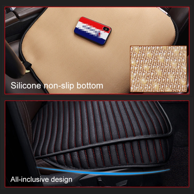 3 in 1 Car Seat Cushion Free Binding All Inclusive Seat Mat Set, All Inclusive (Red), All Inclusive (Black), All Inclusive (Coffee), All Inclusive (Grey), All Inclusive (Blue), All Inclusive (Beige)