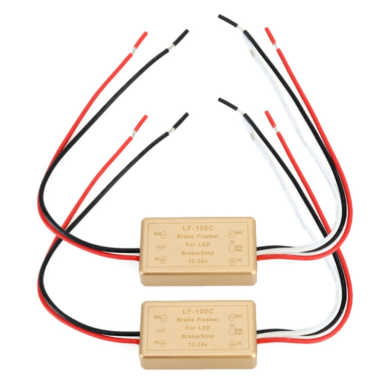 2 PCS LF-100C Car Brake Light Strobe, LF-100C