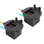 TK-304 1 Pair H7 Tail Lamp Holder for Hyundai New SantaFe, For Hyundai New SantaFe