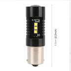 2 PCS 1156 / BA15S DC12V 4.3W 6000K 500LM Car Reversing Lights with 12LEDs SMD-2525, 1156 / BA15S