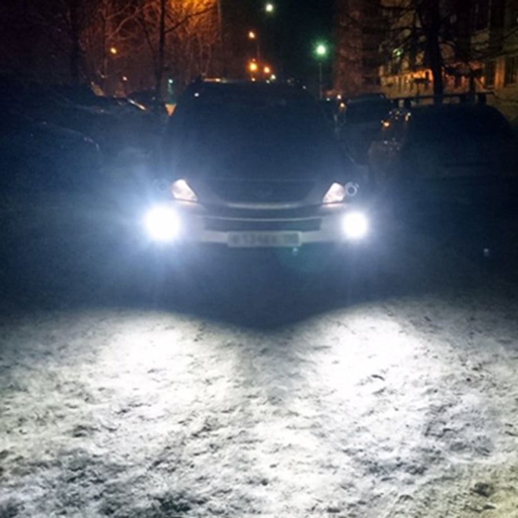 2 PCS 9005 / 9006 DC12V 4.3W 6000K 500LM Car Fog Lights with 12LEDs SMD-2525, 9005 / 9006