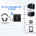 BM5 2 in 1 Bluetooth 4.2 Transmitter and Receiver, BM5