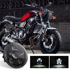 EagleVision DC9-30V 35W 6000K 4000LM 5.75 inch Round Motorcycle 6LEDs Headlight for Harley-Davidson, 5.75 inch 6LEDs