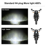 EagleVision DC9-30V 35W 6000K 4000LM 5.75 inch Round Motorcycle 6LEDs Headlight for Harley-Davidson, 5.75 inch 6LEDs
