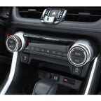 2 PCS Car Aluminum Alloy Air Conditioner Knob Case for Toyota RAV4 / Wildlander, For Toyota RAV4 / Wildlander (Black), For Toyota RAV4 / Wildlander (Blue), For Toyota RAV4 / Wildlander (Red)