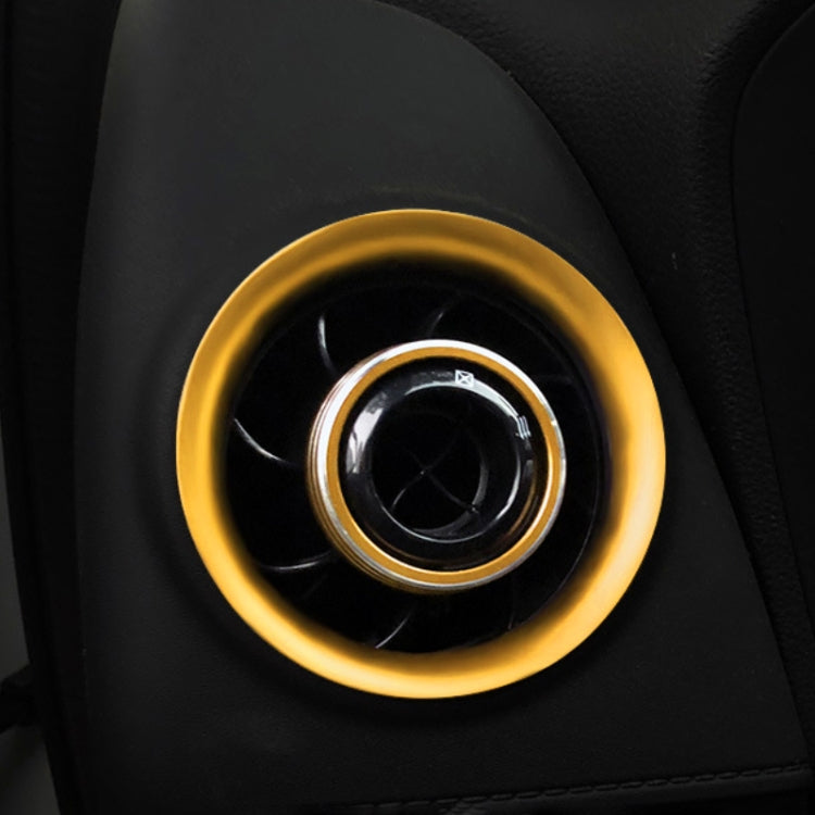 8 PCS Car Aluminum Alloy Air Conditioner Knob Case and Base for Honda XR-V, For Honda XR-V (Gold), For Honda XR-V (Purple), For Honda XR-V (Red), For Honda XR-V (Blue)