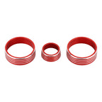 3 PCS Car Aluminum Alloy Air Conditioner Knob Case for Honda VEZEL / XR-V / Fit / GIENIA / City, For Honda VEZEL(Red), For Honda VEZEL(Silver), For Honda VEZEL(Black), For Honda VEZEL(Gold), For Honda VEZEL(Blue)