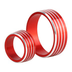 3 PCS Car Aluminum Alloy Air Conditioner Knob Case for Honda VEZEL / XR-V / Fit / GIENIA / City, For Honda VEZEL(Red), For Honda VEZEL(Silver), For Honda VEZEL(Black), For Honda VEZEL(Gold), For Honda VEZEL(Blue)