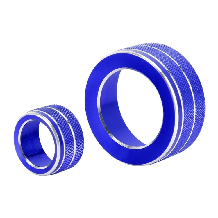 3 PCS Car Metal Air Conditioner Knob Case for Honda AVANCIER / URV, For Honda AVANCIER / URV (Blue), For Honda AVANCIER / URV (Red)