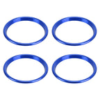 4 PCS Car Metal Air Outlet Decorative Outside Ring for Audi A3 / S3 / Q2L, For Audi A3 / S3 / Q2L