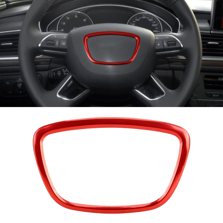Car Auto Steering Wheel Ring Cover Trim Sticker Decoration for Audi