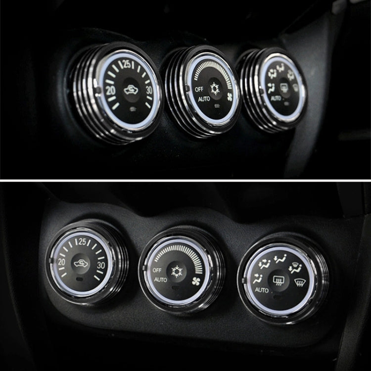 Car Metal Air Conditioner Knob Case for Mitsubishi ASX, For Mitsubishi ASX (Black), For Mitsubishi ASX (Gold), For Mitsubishi ASX (Blue), For Mitsubishi ASX (Red), For Mitsubishi ASX (Silver)