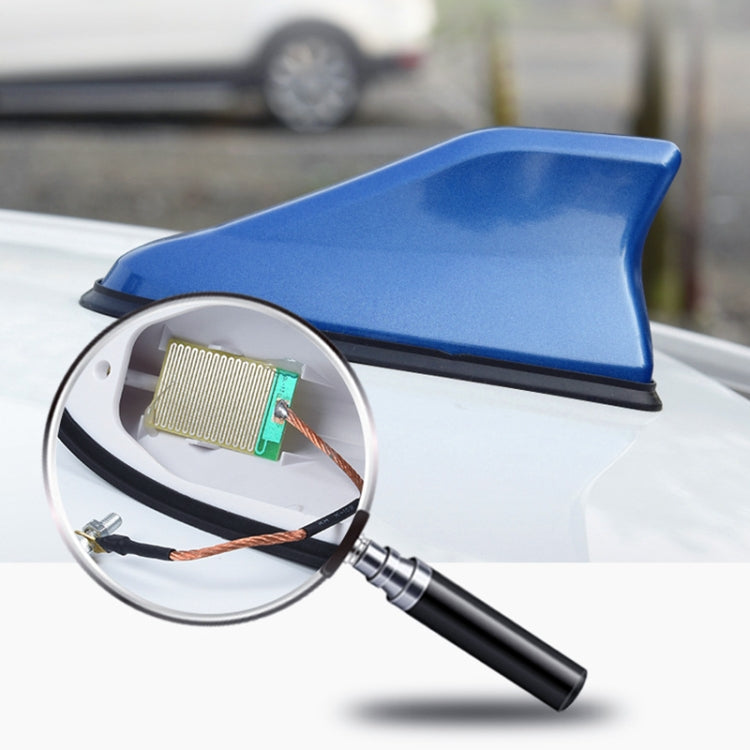 Universal Car Antenna Aerial Shark Fin Radio Signal, Universal (Grey), Universal (Blue), Universal, Universal Champagne Gold, Universal (Carbon Fiber Black)