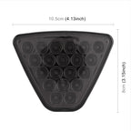 DC12V 1W Car Triangle Highlight Brake Lights Reversing Light with 20LEDs SMD-3528, Triangle (Black), Triangle (Red), Triangle (Transparent)