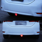 DC12V 1W Car Triangle Highlight Brake Lights Reversing Light with 20LEDs SMD-3528, Triangle (Black), Triangle (Red), Triangle (Transparent)