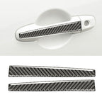 Car Carbon Fiber Door Handle Decorative Sticker for Subaru BRZ / Toyota 86 2013-2017, Left and Right Drive Universal, Door Handle