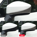 Car Carbon Fiber Rearview Mirror Anti-collision Strip for Subaru BRZ / Toyota 86 2013-2017, Left and Right Drive Universal, Rearview Mirror Anti-collision Strip