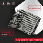 Car Carbon Fiber Steering Wheel Decorative Sticker for Subaru BRZ 2013-2017, Left and Right Drive Universal, Steering Wheel for Subaru BRZ