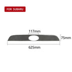 Car Carbon Fiber Rear Logo Decorative Strip for Subaru BRZ / Toyota 86 2013-2020, Left and Right Drive Universal, Rear Logo