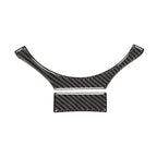 Car Carbon Fiber Steering Wheel Decorative Sticker for Lexus IS250 2013-, Left Drive, Steering Wheel
