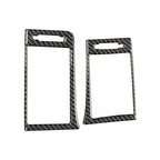 Car Carbon Fiber Left and Rght Air Outlet Decorative Sticker for Lexus IS250 2013-, Left Drive, Left and Rght Air Outlet