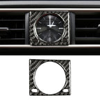 Car Carbon Fiber Clock Box Decorative Sticker for Lexus IS250 2013-, Left Drive, Clock Box