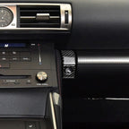 Car Carbon Fiber Storage Box Switch Decorative Sticker for Lexus IS250 2013-, Left Drive, Storage Box Switch