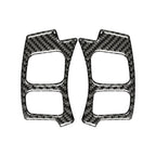 Car Carbon Fiber Steering Wheel Button Decorative Sticker for Lexus IS250 NX200 200t 300h 13-, Left Drive, Steering Wheel Button A Style, Left Drive