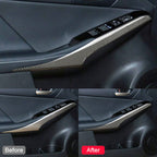 Car Carbon Fiber Door Decorative Strip for Lexus IS250 2013-, Left Drive, Door Decorative Strip