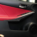 Car Carbon Fiber Door Decorative Strip for Lexus IS250 2013-, Left Drive, Door Decorative Strip