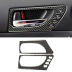Car Carbon Fiber Front Door Handle Decorative Sticker for Lexus IS250 2013-, Left Drive A Style, Front Door Handle A Style