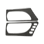 Car Carbon Fiber Front Door Handle Decorative Sticker for Lexus IS250 2013-, Left Drive A Style, Front Door Handle A Style