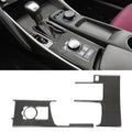 Car Carbon Fiber Gear Position Panel Decorative Sticker for Lexus IS250 2013-, Left Drive B Style, Gear Position B Style