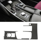 Car Carbon Fiber Gear Position Panel Decorative Sticker for Lexus IS250 2013-, Left Drive B Style, Gear Position B Style