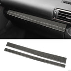 Car Carbon Fiber Storage Box Decorative Strip for Lexus IS250 2013-, Left Drive, Storage Box