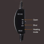 Car Cigarette Lighter Socket Seat Heater Cushion Warmer Cover Winter Heated Warm Mat