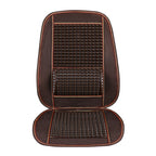 Car Seat Covers Summer Cool Imitation Wooden Beads Ventilation Breathable Seat Cushion