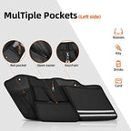 2 PCS Motorcycle Saddle Bags Storage Tool Side Pouch Bags, Side Pouch Bags