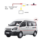 PZ466 Car Waterproof 170 Degree Brake Light View Camera for Ford Transit 2014-2015, PZ466