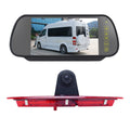 PZ466 Car Waterproof 170 Degree Brake Light View Camera + 7 inch Rearview Monitor for Ford Transit 2014-2015, PZ466 + 7 inch Rearview Monitor
