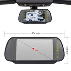 PZ466 Car Waterproof 170 Degree Brake Light View Camera + 7 inch Rearview Monitor for Ford Transit 2014-2015, PZ466 + 7 inch Rearview Monitor