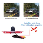 PZ466 Car Waterproof 170 Degree Brake Light View Camera + 7 inch Rearview Monitor for Ford Transit 2014-2015, PZ466 + 7 inch Rearview Monitor